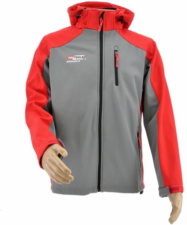 Awtools kurtka softshell bluza t4/ czerwono-szara/ xxxl