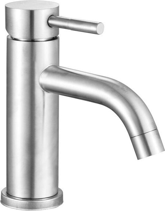 Crediri Badezimmerarmatur, 45°-Auslauf, Waschtischarmatur, einstellbares Warm- und Kaltwasser, Waschtischarmatur aus Ede...