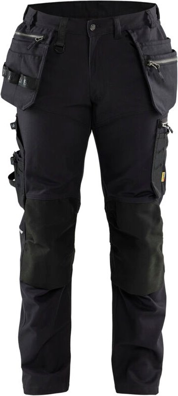 Arbeitsstretchhose Artisan 1790 - Schwarz/Schwarz S - FR(40) - SE(C46) - Lang