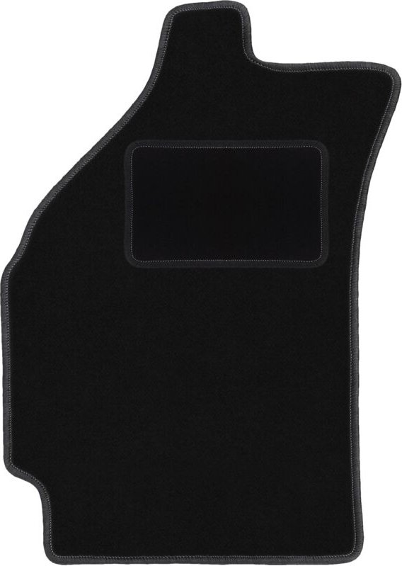 Fahrermatte schwarz für: Daewoo Matiz Fließheck (1997-2007)