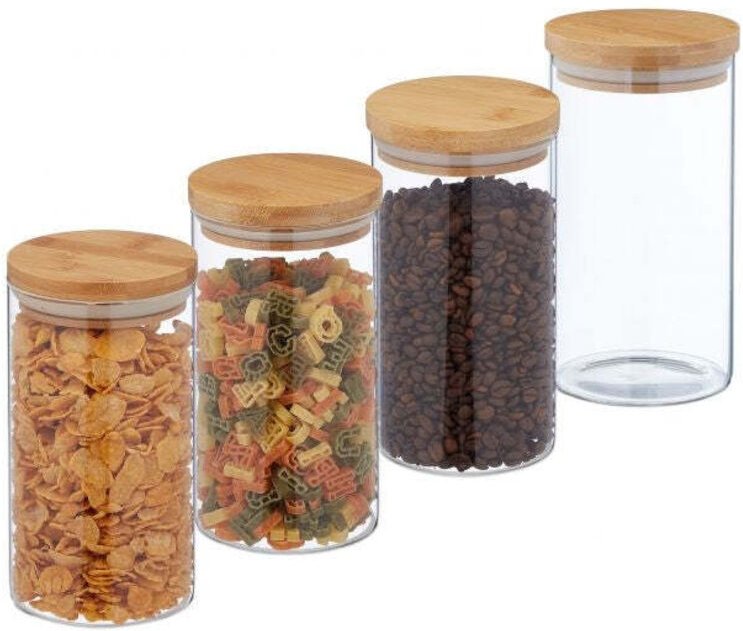 4 stk vorratsglaser 1000 ml 8