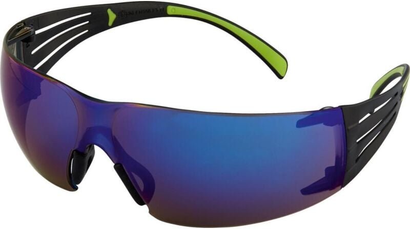 3M™ Brille Secure Fit 4000, kratzfest, blau-verspiegelt