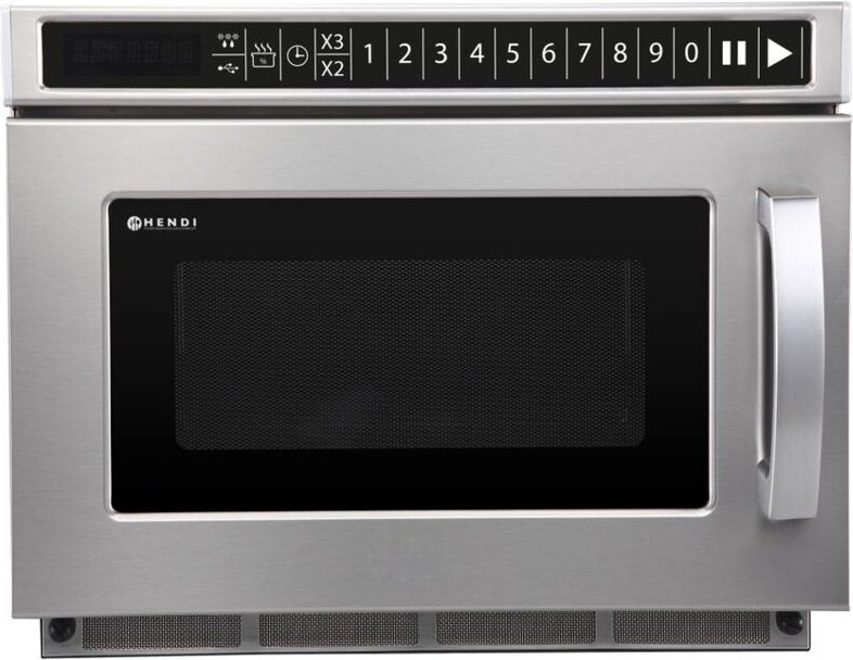 HENDI Mikrowelle, programmierbar via USB-Anschluss 1800W, 230V/3000W, 560x419x(H)336mm