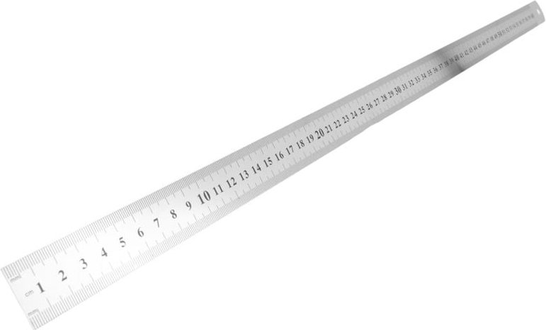 Edelstahl 60cm 23,6 Zoll Mess Lange Gerade Lineal