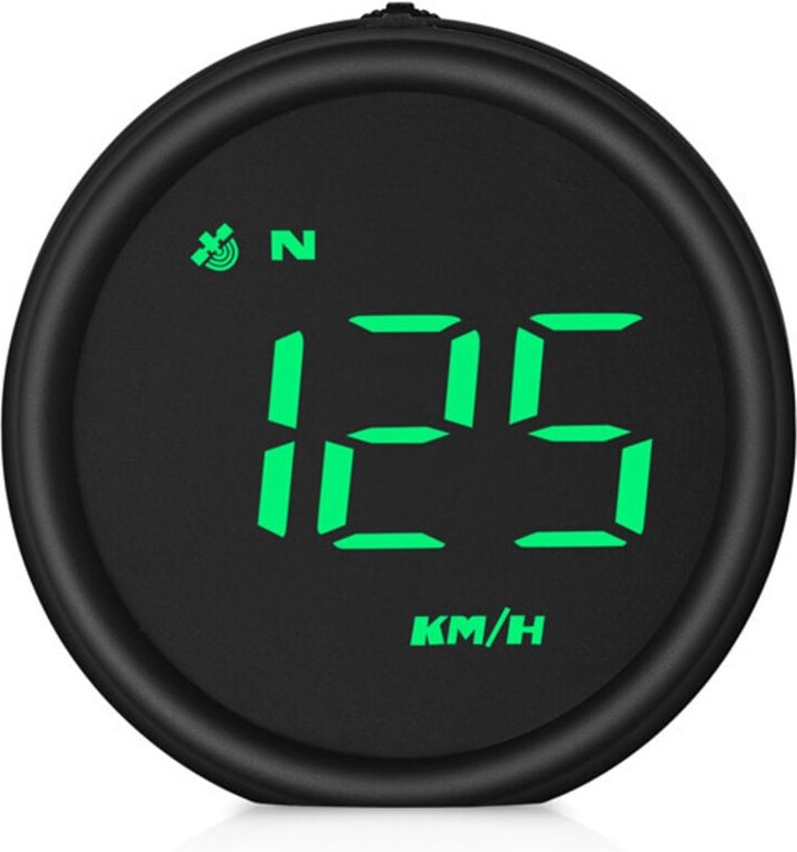 Shining House - Universeller Auto-HUD-Head-Up-Display-GPS-Tachometer mit Geschwindigkeit, Übergeschwindigkeitswarnung, K...