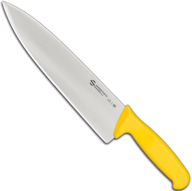 SUPRA COLORE HACCP Geflügelmetzgermesser 260/410 mm - gelb