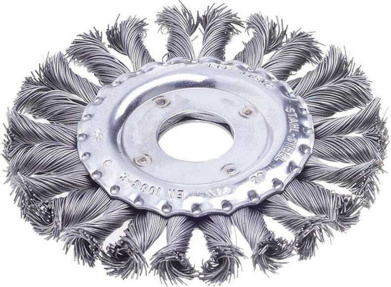 Rundbürste Stahldraht 178 mm gezopft - Forum