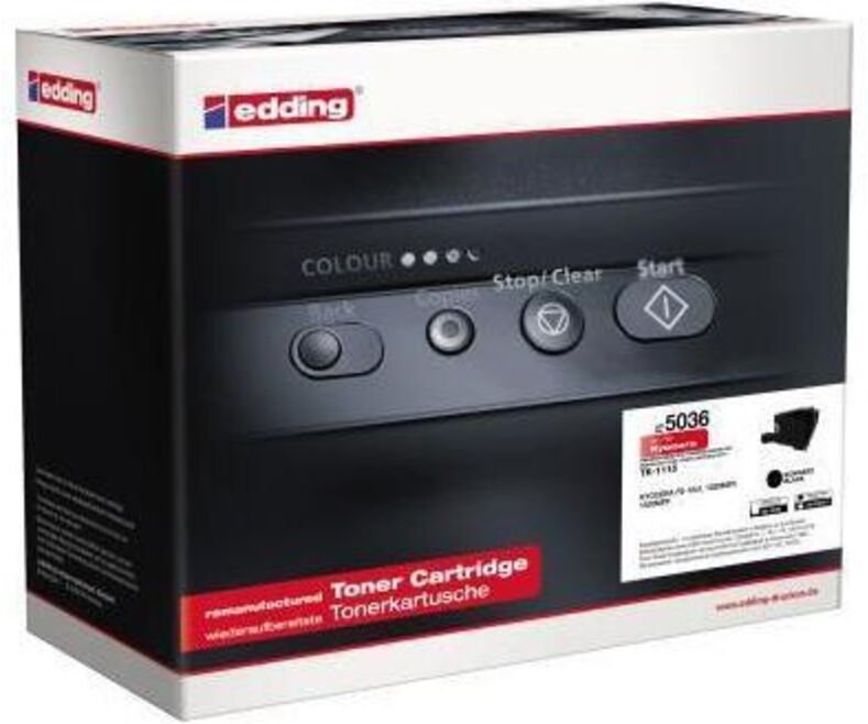 Toner kein Originalzubehör Kompatibel mit: kyocera TK-1115 EDD-5036 ca. 1.600 Seiten schwarz