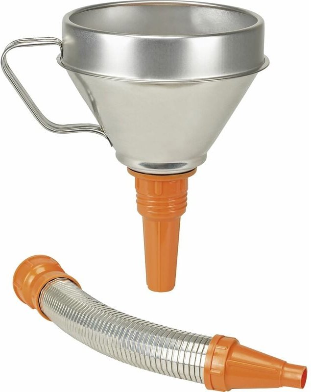 Trichter-Set mit Auslaufrohr Stahlblech ø 200 mm - Pressol