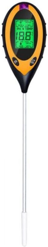 Boden-pH-Meter, 4-in-1-Tester für Bodenfeuchtigkeit/Licht/pH/Temperatur, Garten-Gartenwerkzeug-Set, Batterie im Lieferum...