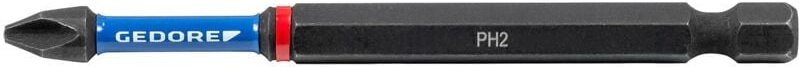 Torsions-Bit-Satz Kreuzschlitz ph 2, Länge 90 mm - Gedore