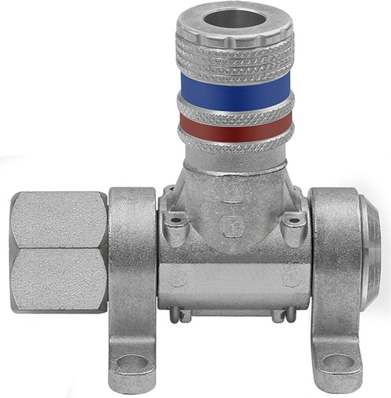 Druckluftverteiler »Multi-Link«, 4 Sicherheitskupplungen nw 7,6 - Riegler