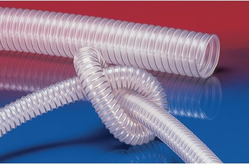 Absaug- und Förderschlauch airduc® pur 351 food Innen-Ø 175 mm Außen-Ø 184,00 mm Länge 5 m Wandstärke 4.5 mm