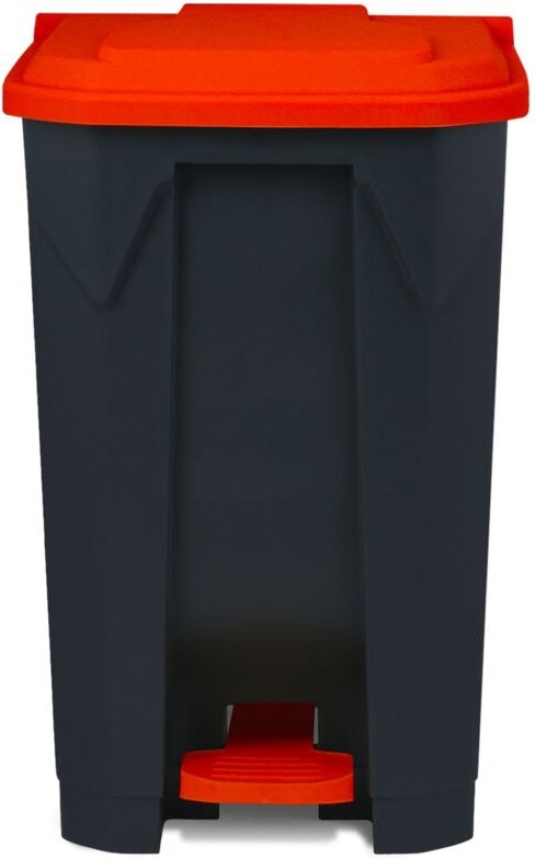 Thumbnail - Floordirekt - Mülleimer Olaf Für Haushalt, Büro & Gewerbe Rot 80 Liter (49,3 x 43 x 71 cm)