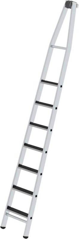 Günzburger Steigtechnik - Stufen-Glasreinigerleiter Oberteil mit clip-step R13 7 Stufen - 012013