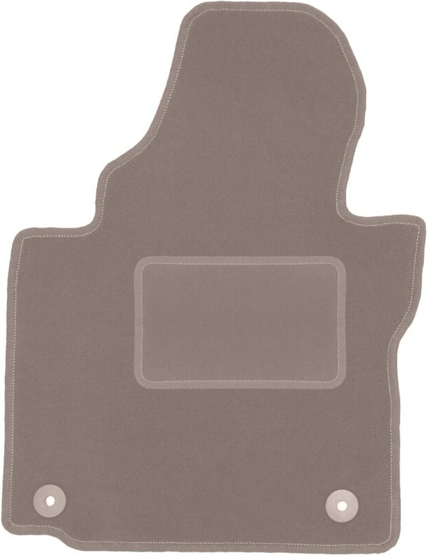 Beige Fahrermatte für: Volkswagen Touran I FL Minivan (2010-2015)