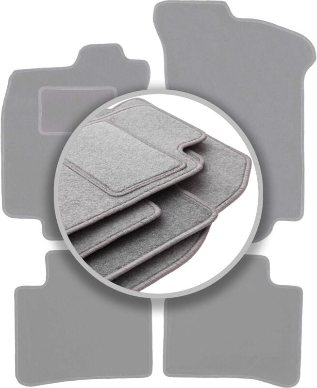 Graue Autofußmatten für: Fiat Tempra Kombi, Limousine (1990-1999)