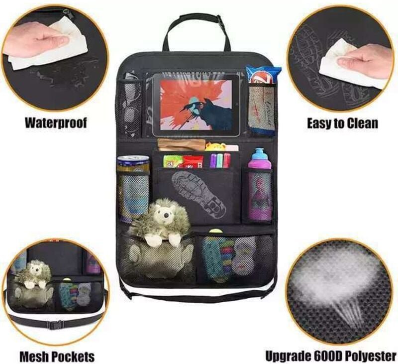 Ymyny - Auto-Organizer, 1 Stück Autositzschutz, für Baby/Kind, wasserdichter Sitzschutz