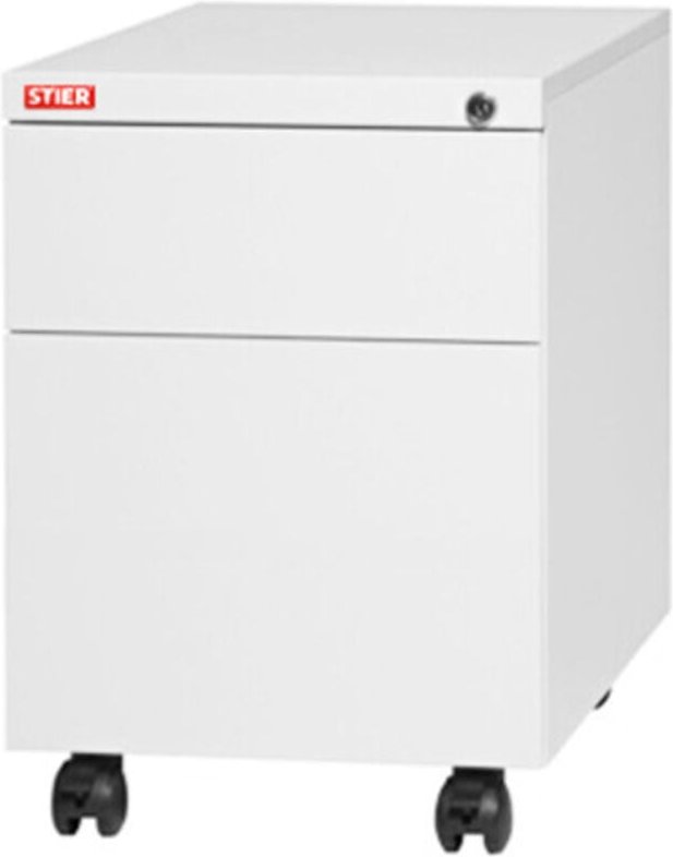 Rollcontainer mit 2 Schubladen 550x390x790mm - Stier