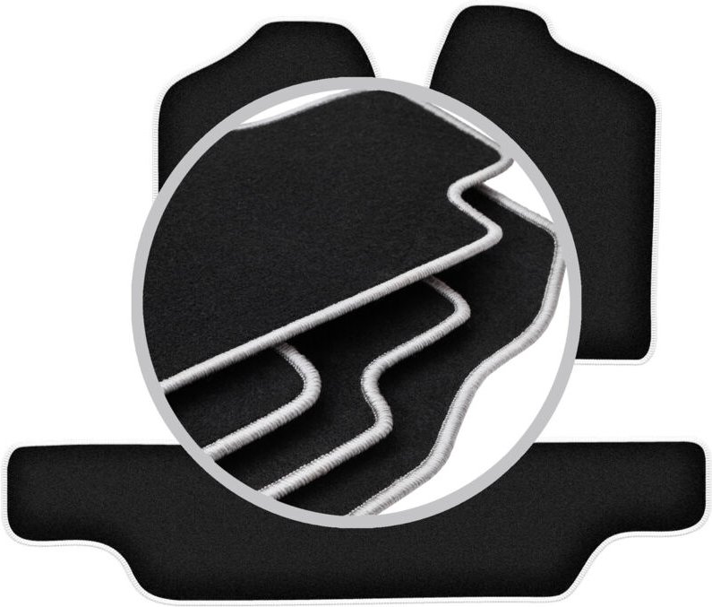 CARLUX-SILVER Autofußmatten für: Opel Frontera A 5-Türer (1991-1998)