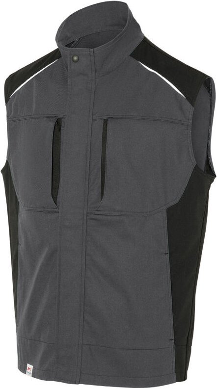 Kübler Weste activiq 7250 anthrazit/schwarz Gr. 4XL