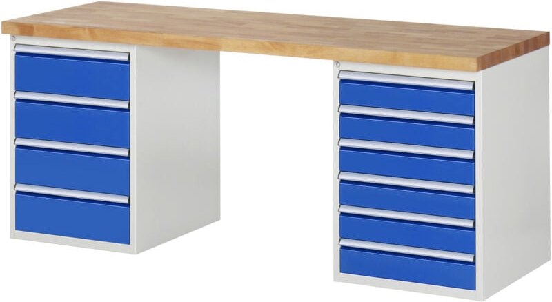 Thumbnail - Rau Werkbank Modell 7820, B 3000 x T 900 x H 840mm