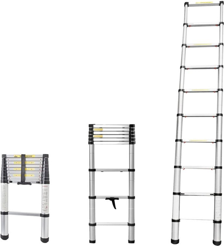 Frankana Laddy Air von Brunner Teleskopleiter 10 Stufen