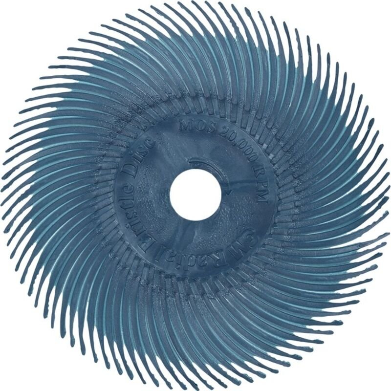 3M - Radialbürstenscheibe rb-zb Typ c ø 75 mm Körnung 120 weiß 20000 min-¹