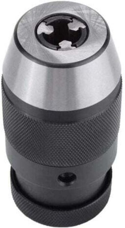 Jalleria - Hochleistungs-Bohrfutter, 0–13 mm, 1/2 B16 Schnellspannbohrfutter aus Stahl für elektrische Drehmaschinen