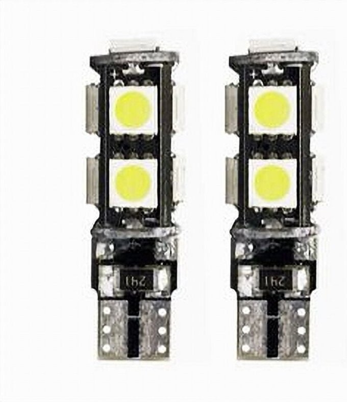 Maxtech - Trade Shop T-105050 12V 9LED canbus ultra helle T10 positionslampen 6000K -