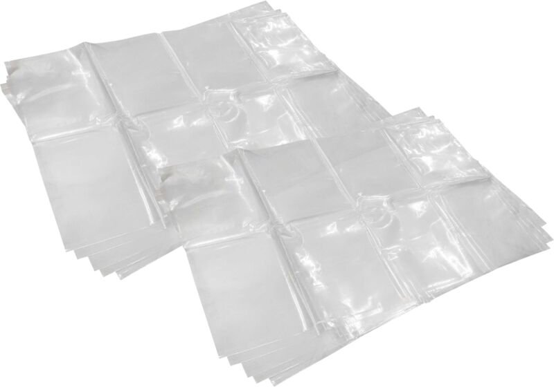 10x Entsorgungsbeutel kompatibel mit Dustcontrol s 34000X, 11000, 21000, 32000 Staubsauger - Polyethylen, 110cm x 70cm, ...