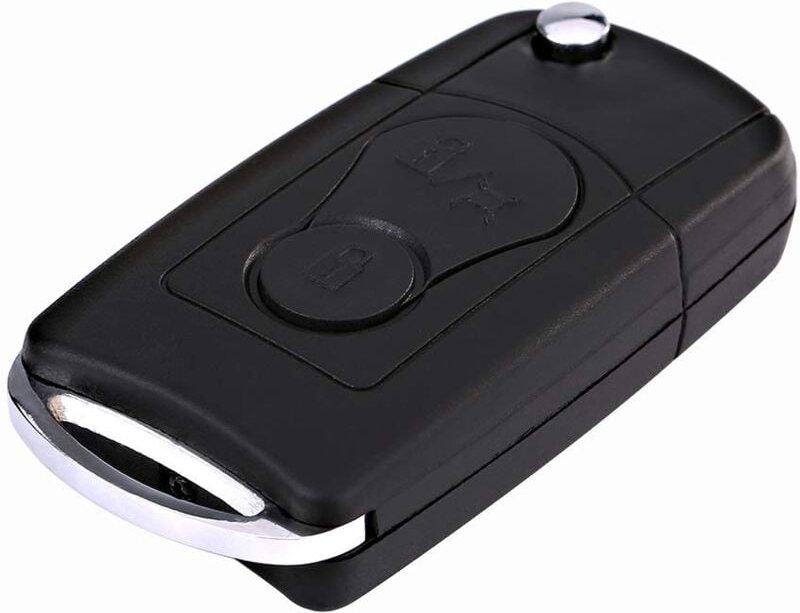 Thumbnail - Zoternen - Schlüssel Shell, Flip Folding Remote 2 Tasten Autoschlüsselanhänger Shell Case für SsangYong Actyon Kyron Rex...
