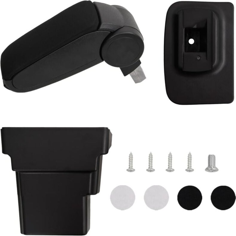 Auto-Armlehne Schwarz 17x32x(37-53) cm abs vidaXL