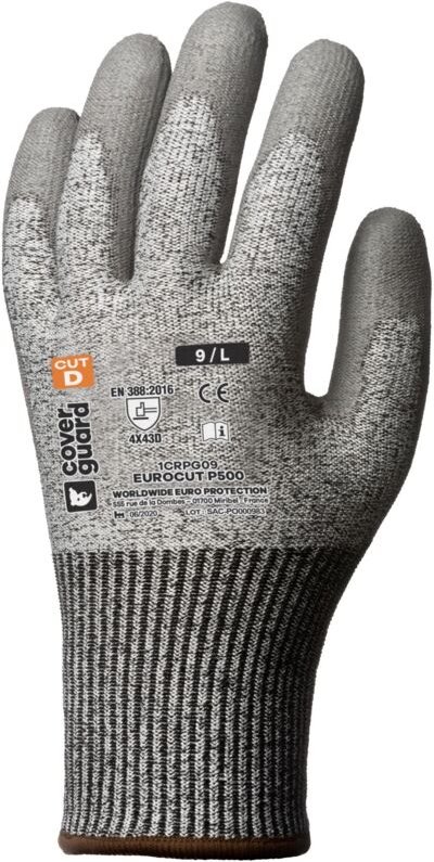 Paar schnittfeste Handschuhe t 09