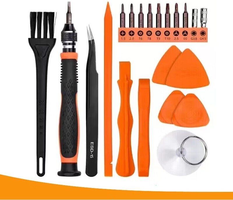 21-teiliges Präzisionsschraubendreher-Set, Reparatur für Türklingel, Laptop, Switch, PS4, Xbox, MacBook, iPhone, Uhr, Br...