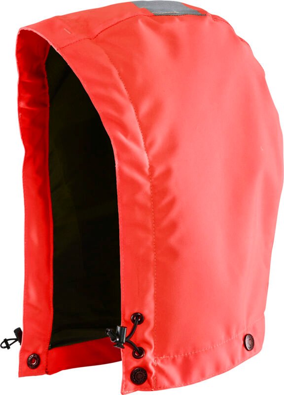 Hochsichtbare Kapuze Neonrot 4XL