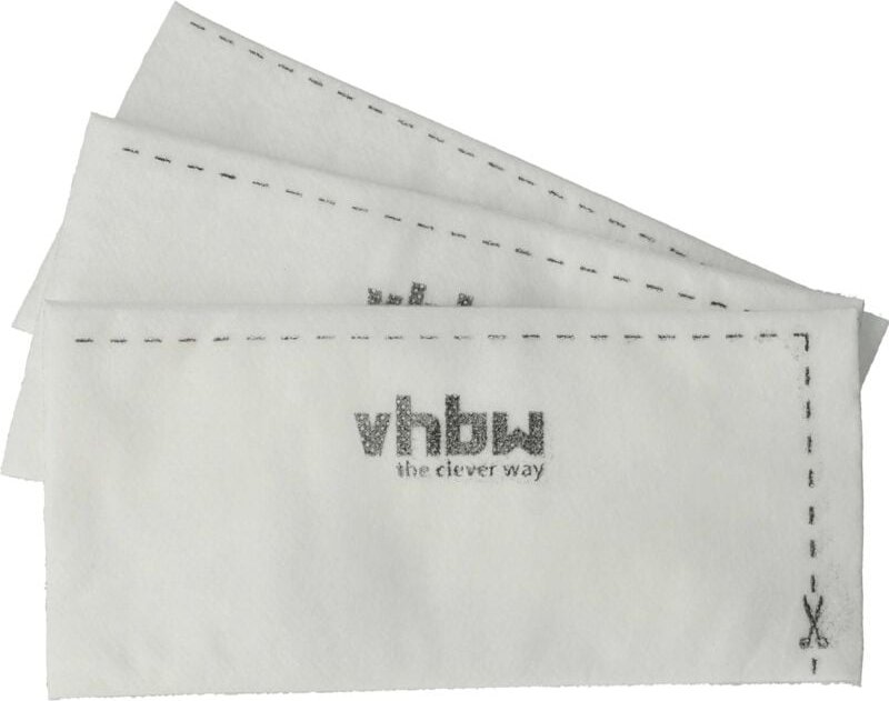 3x Staubsaugerfilter kompatibel mit Miele Complete C3, C1, C2 Staubsauger - Abluftfilter Weiß - Vhbw