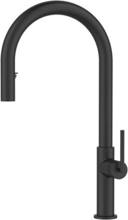 Alveus - Orion - Spültischarmatur mit ausziehbarer Brause, schwarz matt 1150895