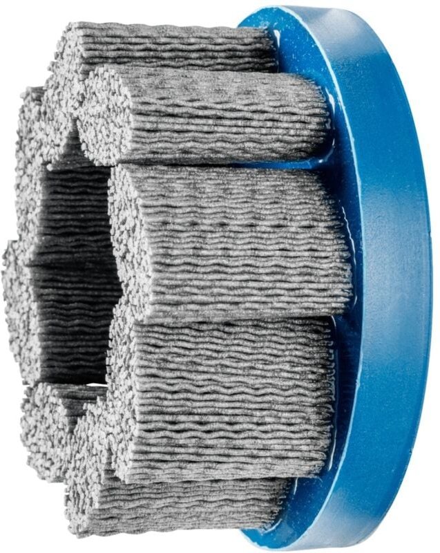 PFERD TOOLS COMPOSITE FLEX Tellerbürste DBU Ø 100x22,2 mm Bohrung SiC-Filament-Ø 1,10mm Korn 80 stationär