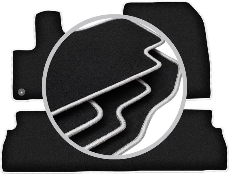 CARLUX-SILVER Automatten für: Citroen Rifter Kombivan (2018-)