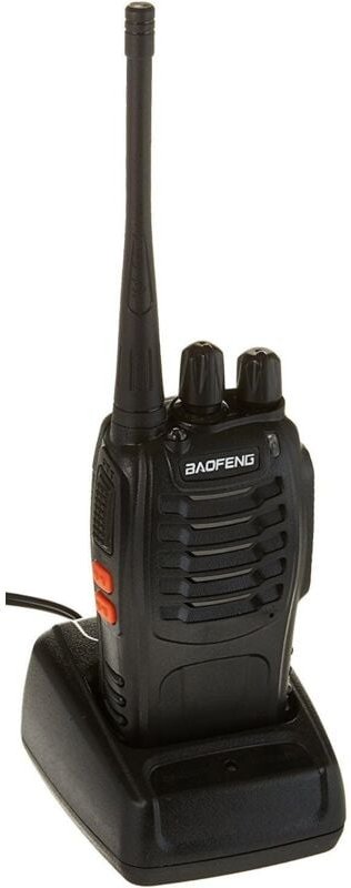 Walkie-Talkies für Erwachsene mit großer Reichweite, Baofeng BF-888S Handfunkgeräte mit Ohrhörer und Mikrofon, wiederauf...