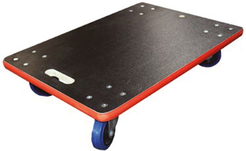 Holzablage 700x500 mm - spurfreie Räder - Tragfähigkeit 450 kg - PB31L