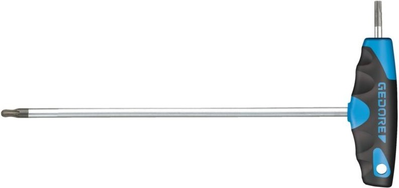 Dt 2143 ktx T27 Winkelschraubendreher mit 2K-T-Griff, Innen-TX T27