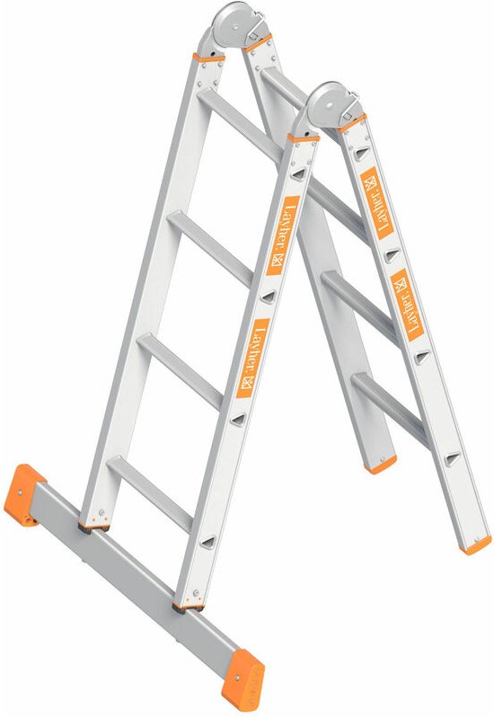 Thumbnail - Layher Topic 1056 Klappleiter 2x4 Sprossen