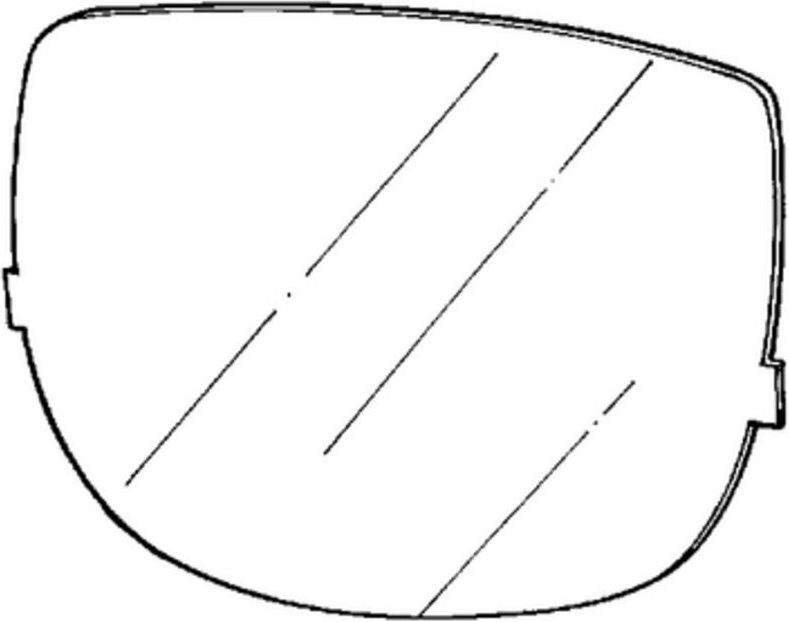 3M - Vorsatzscheibe außen Standard Standard 10 St.