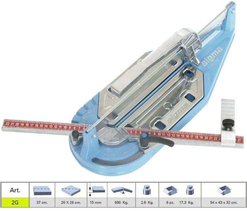 Sigma - fliesenschneider 2G manual 37 cm schnittlänge
