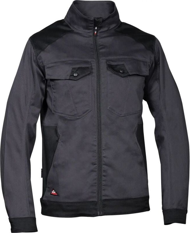 Thumbnail - Arbeitsjacke mit Reißverschluss BLORA - Anthrazit/Schwarz 2XL - FR (56) - EU (58)