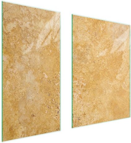 GLASSCHUTZPLATTE 75x52 SCHIEFER