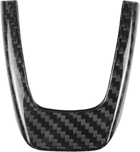 Aufkleber aus echter Hartkohlefaser für 595 2012 2013 2014 2015 Lenkradverkleidungszubehör