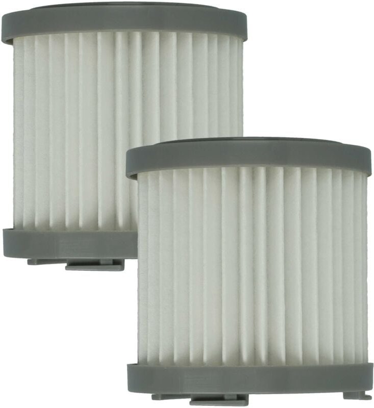 2x Staubsaugerfilter Ersatz für Fakir 2972085 für Staubsauger - HEPA-Filter Schwarz Weiß - Vhbw